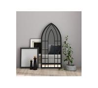 Vidaxl Miroir Noir 100x45 Cm Fer Pour Utilisation Ã L'intã©Rieur