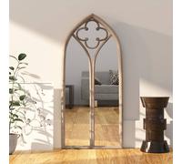 Miroir Noir 100x45 cm Fer pour Utilisation à l'Intérieur Décoratif vidaXL