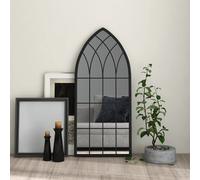 Miroir Noir 100x45 cm Fer pour Utilisation à l'Intérieur Décoratif vidaXL