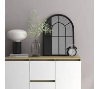 Miroir Noir 60x45 cm Fer pour Utilisation à l'Intérieur Décoratif Salon vidaXL