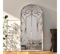 Miroir Noir 70x30 cm Fer pour Utilisation à l'Intérieur Décoratif Salon vidaXL