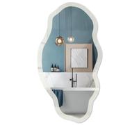 Miroir Organique avec Graphisme 45x90 / 52x97 cm Élégance du marbre