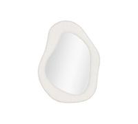 Miroir organique blanc 46,5 x 61 cm