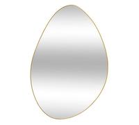 Miroir organique Roman doré 60x40cm - Atmosphera createur d'interieur