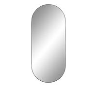 Miroir Ovale 35*80 Cadre Noir