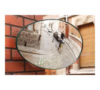 Miroir Ovale Sortie Garage Ou Parking 56 X 34 Cm Mottez B314pova