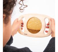 Miroir paillettes dorées multi-coloured TU