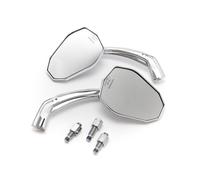 Miroir Pair Victory Chromé E-Contrôlé Pour Yamaha DT FS FZ MT RD SR TDM TDR VMX