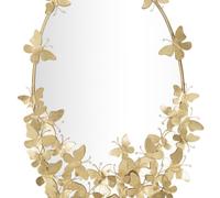 MIROIR PAPILLON OVALE GLAM