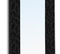 Miroir Petali noir et noir P3236F Pintdecor