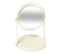 Miroir Pivotant Grossissant "Duo" 26cm Beige