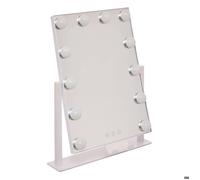 Miroir LED Pivotant "Holly" 43cm Blanc