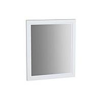 Miroir plat VitrA Valarte 62213 595 x 30 x 700 mm, fixation murale, corps blanc mat, décor