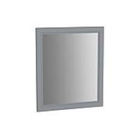 Miroir plat VitrA Valarte 62214 595 x 30 x 700 mm, fixation murale, corps gris mat, décor