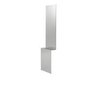 Miroir Plissé Muuto 227 x 57 cm Acier Poli