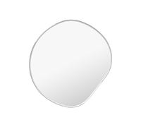 ferm LIVING Miroir Pond S chrome foncé lxHxP 52x50x1,5cm