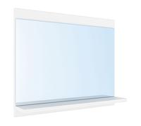 Miroir pour salle de bains Krildihana 60 x 50 x 12 cm blanc