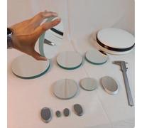 Miroir Primaire sphérique et Miroir secondaire de 35 mm for télescope astronomique réflecteur D150F750 - Accessoires for télescope à Monter soi-même(Primary Mirror D150F750)