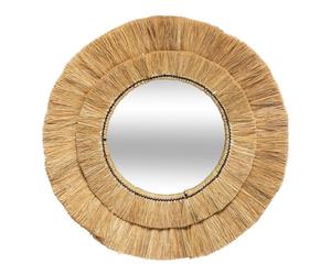 Miroir raphia safari d57