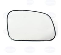 Miroir rechange Verre de rétroviseur latéral Compatible avec Land pour Rover pour Discovery 2 MK2 2002-2004 verre voiture chauffant CRD100640 CRD100650