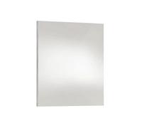 Miroir rectangulaire 100x70cm bords blanc laqué - NARCISSE -