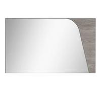 ABBY - Miroir Rectangulaire avec Cadre Aspect Bois -