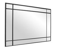 Miroir rectangulaire en métal Art déco 93 x 2 x 73 cm