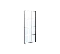 sweeek - Miroir rectangulaire Industriel Acier Noir - 60 x 140 x 2.5 cm - Terry