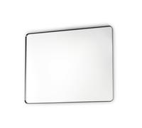 Miroir rectangulaire Intent Royal Plaza coins ronds 80x120 mat or
