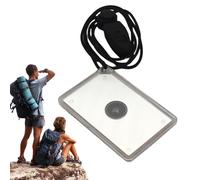 Miroir réfléchissant de survie - Miroir de signalisation en acrylique, outil de survie extérieur de poche, dispositif de signal flash durable, équipement de sauvetage léger et compact pour randonneurs