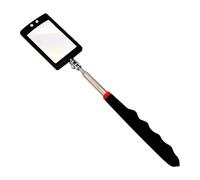 Miroir rétractable pour voiture | Outil d'inspection automobile avec lumière LED et tête pivotante, miroir télescopique pour voiture, SUV, berline, camion, maison, entretien