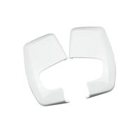 Miroir Rétroviseur Boîtier Pour Ford Pour Transit Custom V362 2012-2023 1809084 1809085 Coque Rétroviseur Latéral Gauche Droite Noir Brillant/blanc, Couvercle Rétroviseur(WHITE)