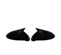 Miroir Rétroviseur Boîtier Pour VW Pour Golf 7 MK7 .5 Pour GTI R Pour GTE Pour GTD 2014-2019 2PCS 2024 Rétroviseurs Noirs Couvercles Couvercle Rétroviseur(Bright black)