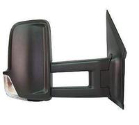 Miroir rétroviseur complet droit électrique thermique brossé long