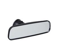 Miroir rétroviseur intérieur Rétroviseur intérieur plat et large de 20 cm pour véhicules : rotation à 360° avec support ventouse
