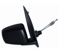 Miroir Rétroviseur Pour Fiat Panda 2003-2009 Mécanique Noir Droit