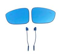 Miroir Rétroviseur Rechange 1 Paire Pour Accord 2018-2023 Lentille Verre Bleu Éclairage D'angle Mort Rétroviseurs Extérieurs Antireflets BSD BSA(After market bracket)