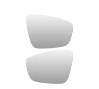 Miroir Rétroviseur Rechange Pour Vw Pour Polo 2010 2011 2012 2013 2014 2015 2016 2017 Voiture Avant Gauche Côté Droit Aile Miroir Chauffant Verre Convexe Rétroviseur Chauffant(2pcs Left Right)