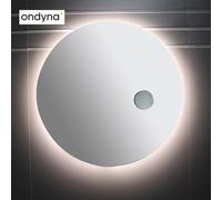 Miroir rond Ø 80 CM avec miroir grossissant amovible - CRISTINA ONDYNA MB801029
