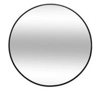 Miroir rond ""Alice"" D38cm noir - Atmosphera createur d'interieur