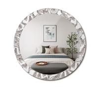 Miroir Rond avec Cadre en Verre décoratif | Parfait pour décoration intérieure | Moderne et Chic fi90 - Attrape-rêves