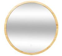 Miroir rond D57 bambou LED 5five Beige G