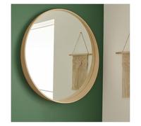 Miroir Rond Design en Bois D80 cm VALI