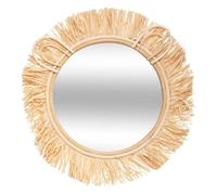 Miroir Rond Enfant "Sweet Safari" 38cm Naturel