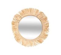 Atmosphera - Miroir Enfant Lion - Raffia D38 cm