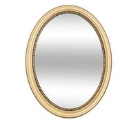 Atmosphera - Miroir Rond moulure Victoria 53x40cm Or