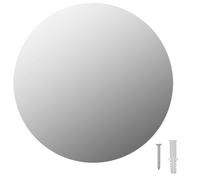 vidaXL Miroir Rond sans Cadre Miroir Mural Miroir de Salon Miroir Chambre à Coucher Miroir de Salle de Bain Intérieur Maison 283653