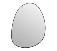 Miroir ""Rosalia"" métal noir 55x75cm - Atmosphera Créateur d'intérieur