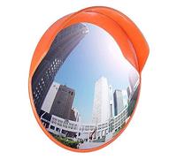 Miroir routier convexe, Miroir convexe grand angle de sécurité routière 45-80 cm(60Cm)