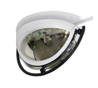 Miroir routier convexe réglable Miroir convexe en acrylique 180 degrés 30-50 cm(40cm(16inch))